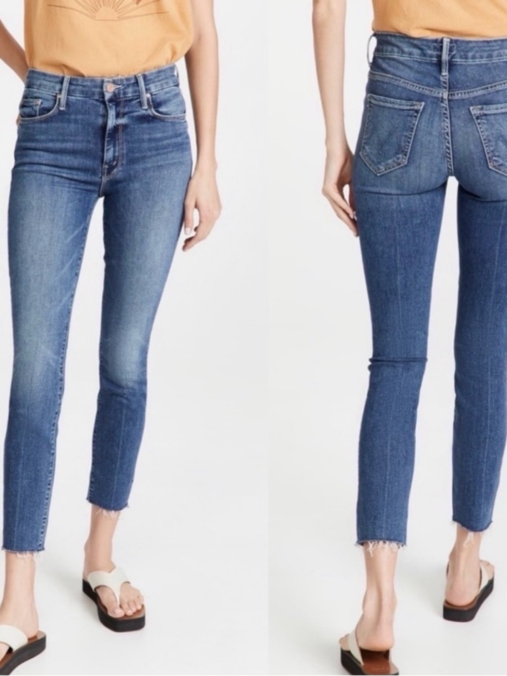 MOTHER The Looker Ankle Fray in color Groovin’ size 26